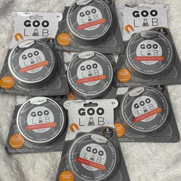 brainstem Other - Brainstem Goo Lab Magnetic Putty quantity 7 damaged packages but all sealed